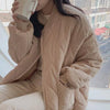 コーデュロイベーシックブルゾン 4052-画像4-韓国ファッション通販POPREA［ポップリア］