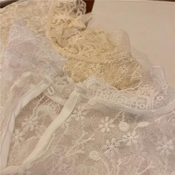 レースインナートップス 4264-画像4-韓国ファッション通販POPREA［ポップリア］