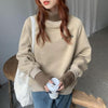 タートルネックロゴプルオーバー 4246-画像4-韓国ファッション通販POPREA［ポップリア］