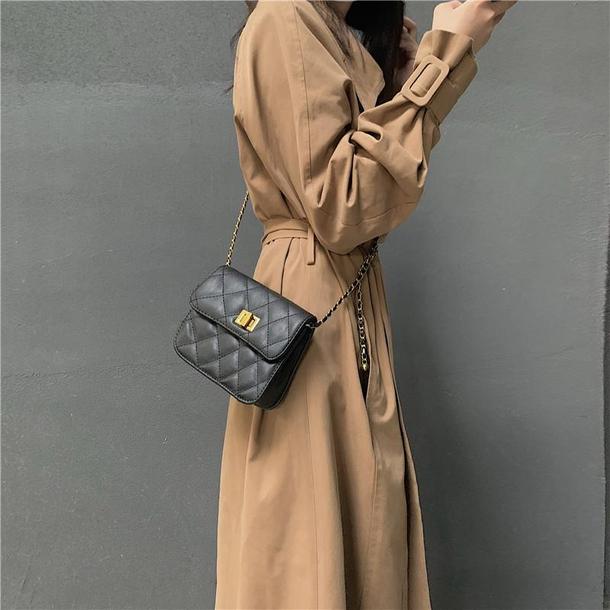 ゴールドチェーンショルダーバッグ 3914-画像4-韓国ファッション通販POPREA［ポップリア］