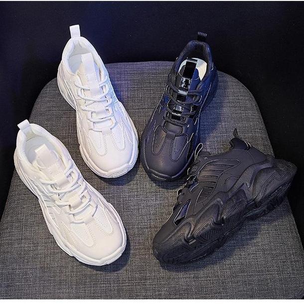 ワントーンダッドシューズ 4019-画像4-韓国ファッション通販POPREA［ポップリア］