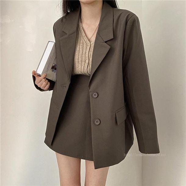 ショートスカートセットアップ 3919-画像4-韓国ファッション通販POPREA［ポップリア］