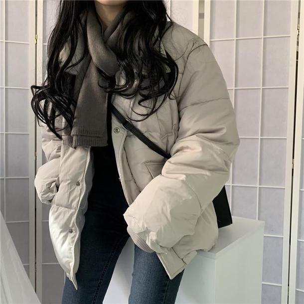 エコダウンジャケット 3956-画像4-韓国ファッション通販POPREA［ポップリア］