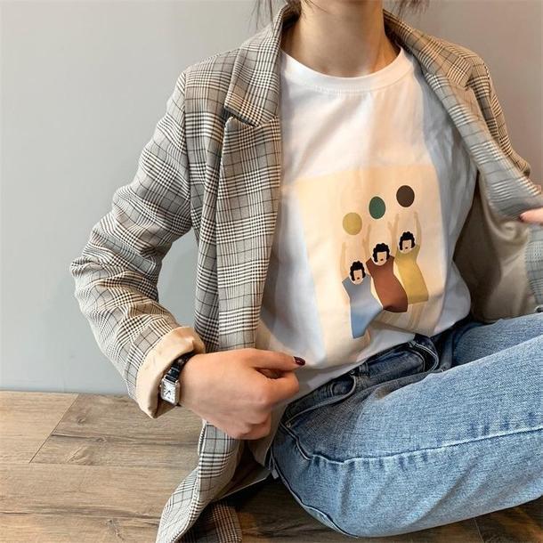 グレンチェックジャケット 3155-画像4-POPREA