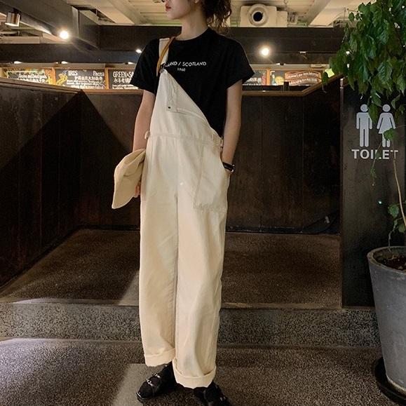 ナチュラルデニムサロペット 3516-画像5-韓国ファッション通販POPREA［ポップリア］