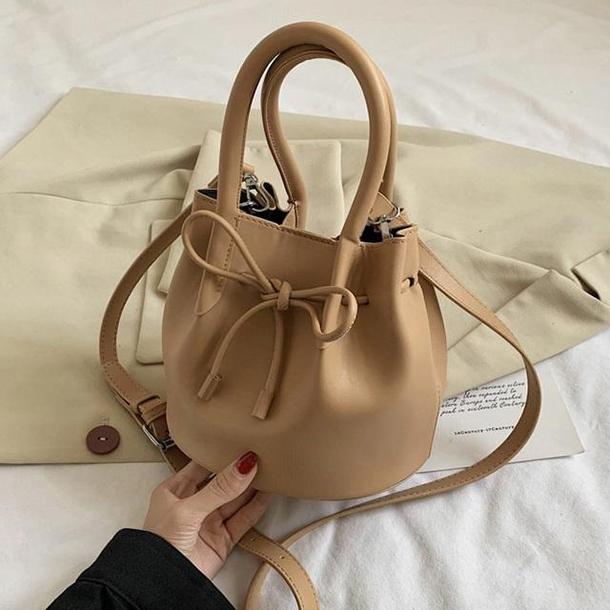 エコレザーリボンショルダーバッグ 3778-画像5-韓国ファッション通販POPREA［ポップリア］