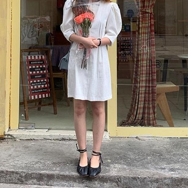 クロスストラップシューズ 3406-画像5-韓国ファッション通販POPREA［ポップリア］