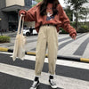 ウエストゴムカジュアルパンツ 4074-画像5-韓国ファッション通販POPREA［ポップリア］