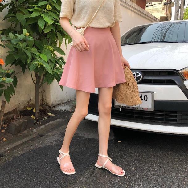 クロスストラップクリアサンダル 3380-画像5-韓国ファッション通販POPREA［ポップリア］