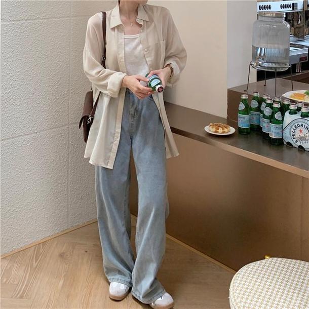 バックタイシアーブラウス 3841-画像5-韓国ファッション通販POPREA［ポップリア］