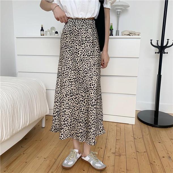 レオパードロングスカート 3690-画像5-韓国ファッション通販POPREA［ポップリア］