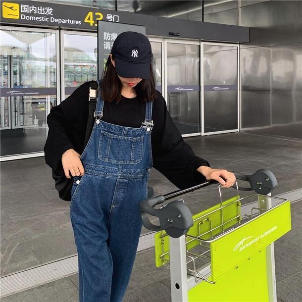 デニムオーバーオール 3166-画像5-韓国ファッション通販POPREA［ポップリア］