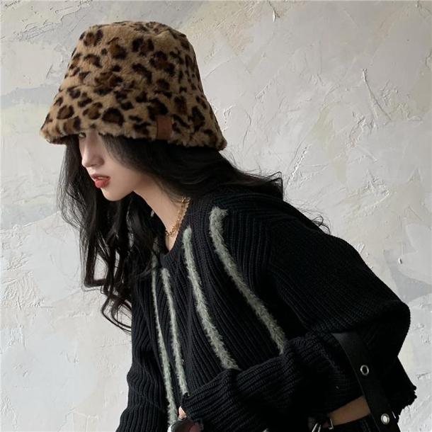 ボアバケットハット 4110-画像5-韓国ファッション通販POPREA［ポップリア］