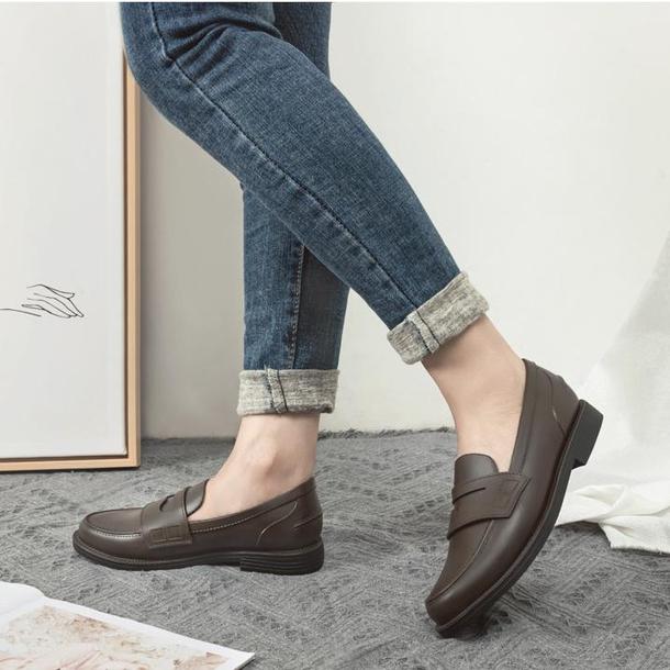 レインシューズシンプルローファー 4492-画像5-韓国ファッション通販POPREA［ポップリア］