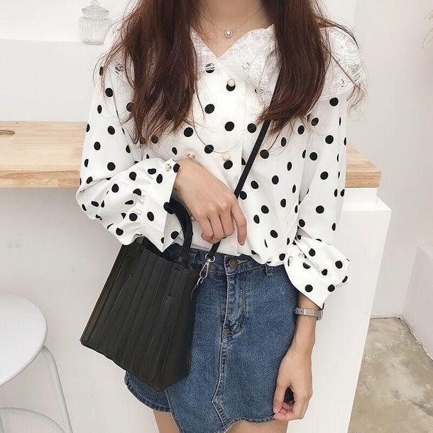 ストライプシースルークリアバッグ 3429-画像6-韓国ファッション通販POPREA［ポップリア］