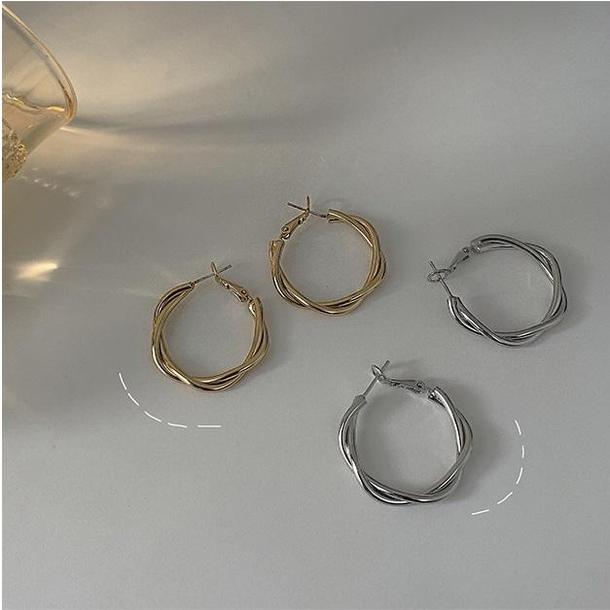 ロープデザインピアス 4278-画像6-韓国ファッション通販POPREA［ポップリア］