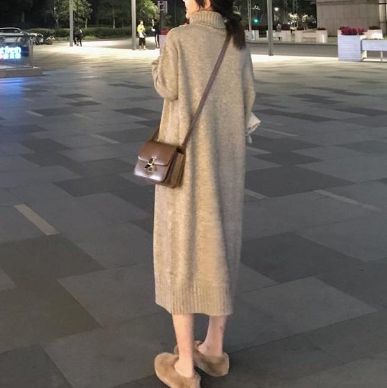 タートルニットワンピース 4231-画像6-韓国ファッション通販POPREA［ポップリア］