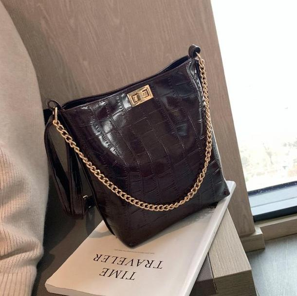 クロコパターンチェーンバッグ 3985-画像6-韓国ファッション通販POPREA［ポップリア］