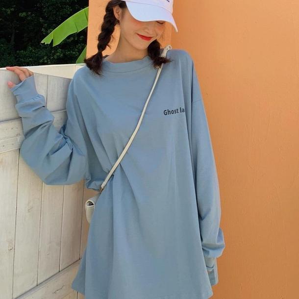 プリントルーズロンTee 3793-画像7-韓国ファッション通販POPREA［ポップリア］