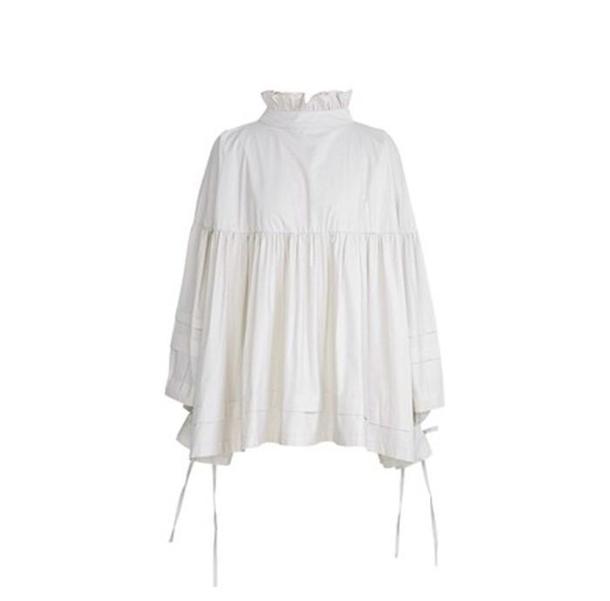 ハイネックフレアブラウス 3965-画像7-韓国ファッション通販POPREA［ポップリア］