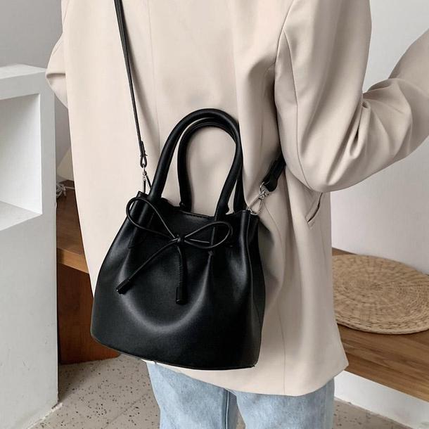 エコレザーリボンショルダーバッグ 3778-画像7-韓国ファッション通販POPREA［ポップリア］