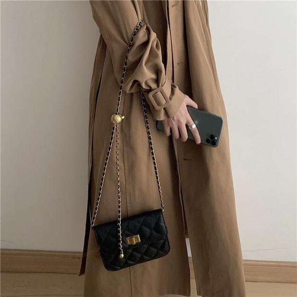 ゴールドチェーンショルダーバッグ 3914-画像7-韓国ファッション通販POPREA［ポップリア］