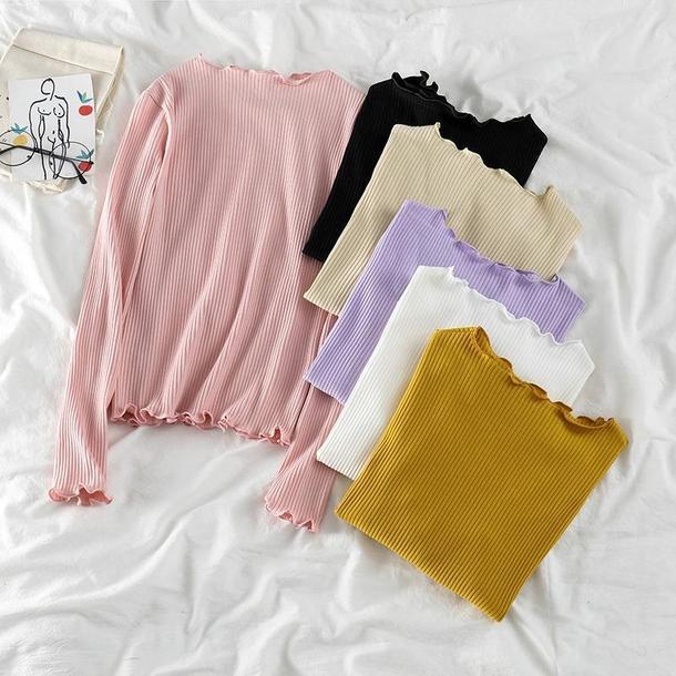 メロウリブトップス 3291-画像7-韓国ファッション通販POPREA［ポップリア］