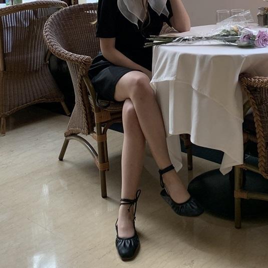 クロスストラップシューズ 3406-画像7-韓国ファッション通販POPREA［ポップリア］