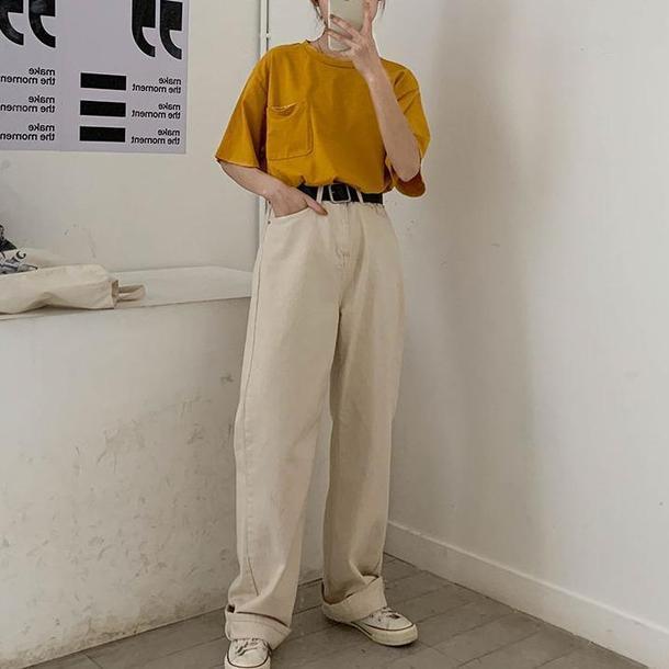 カジュアルワイドパンツ 3425-画像7-韓国ファッション通販POPREA［ポップリア］