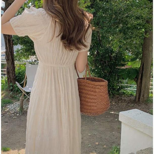 プリーツロングワンピース 4649-画像7-韓国ファッション通販POPREA［ポップリア］