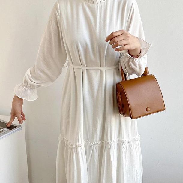 ハンドル付ショルダーバッグ 3857-画像7-韓国ファッション通販POPREA［ポップリア］