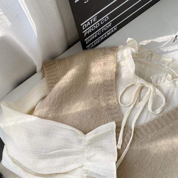 ニットベストセット 4262-画像7-韓国ファッション通販POPREA［ポップリア］