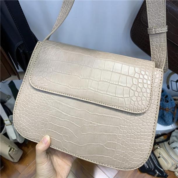 クロコパターンスクエアバッグ 4147-画像7-韓国ファッション通販POPREA［ポップリア］