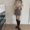 千鳥格子ミニスカート 4255-画像7-韓国ファッション通販POPREA［ポップリア］