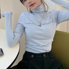 ウェーブフリルハイネックトップス 4404-画像8-韓国ファッション通販POPREA［ポップリア］