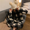 カジュアルチェック柄パジャマ 4224-画像8-韓国ファッション通販POPREA［ポップリア］