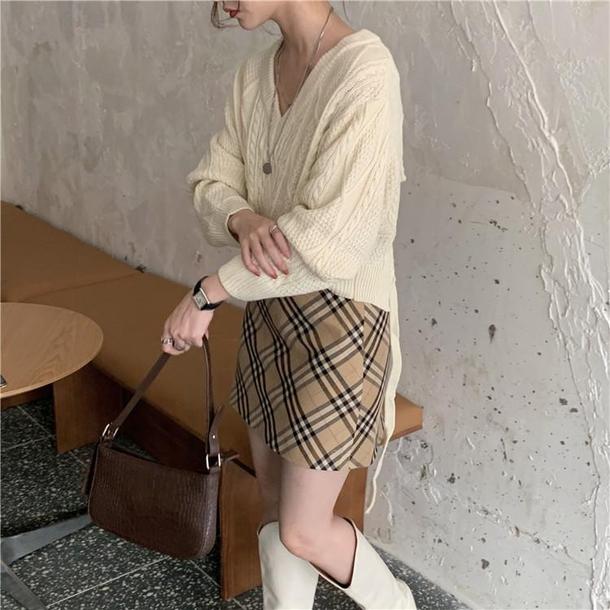 バックストラップショートニット 3925-画像8-韓国ファッション通販POPREA［ポップリア］