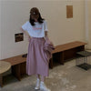 くすみカラーツーピーススカート 4419-画像8-韓国ファッション通販POPREA［ポップリア］