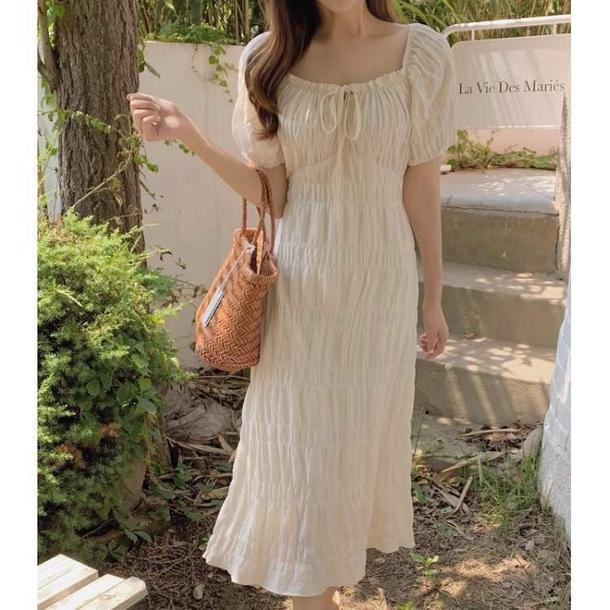 プリーツロングワンピース 4649-画像8-韓国ファッション通販POPREA［ポップリア］