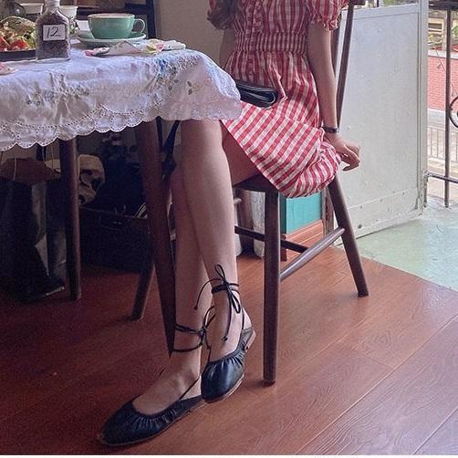 クロスストラップシューズ 3406-画像8-韓国ファッション通販POPREA［ポップリア］