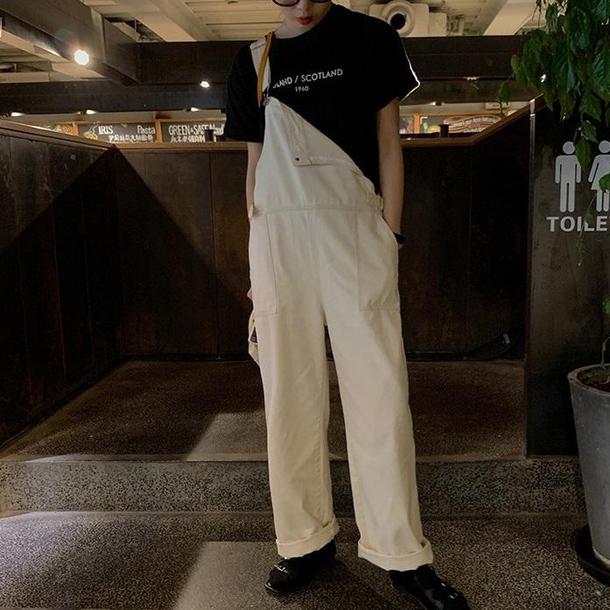 ナチュラルデニムサロペット 3516-画像8-韓国ファッション通販POPREA［ポップリア］