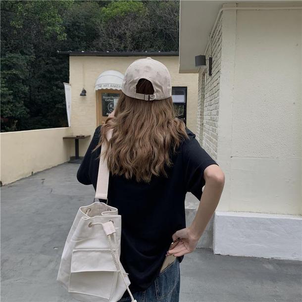 キャンバスバケツバッグ 3322-画像8-韓国ファッション通販POPREA［ポップリア］