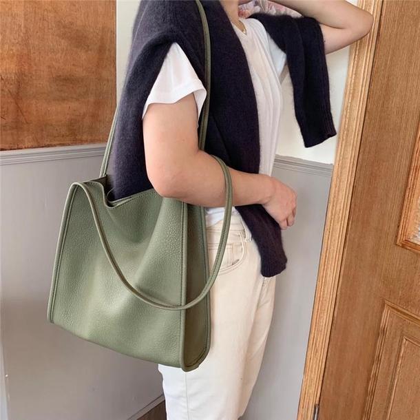 ショルダーソフトエコレザーバッグ 3855-画像8-韓国ファッション通販POPREA［ポップリア］