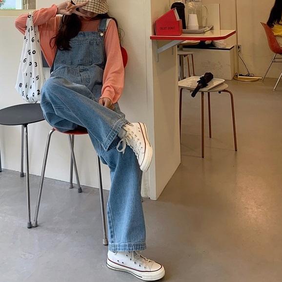 デニムオーバーオール 3166-画像8-韓国ファッション通販POPREA［ポップリア］