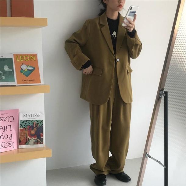 マニッシュセットアップ 3316-画像8-韓国ファッション通販POPREA［ポップリア］