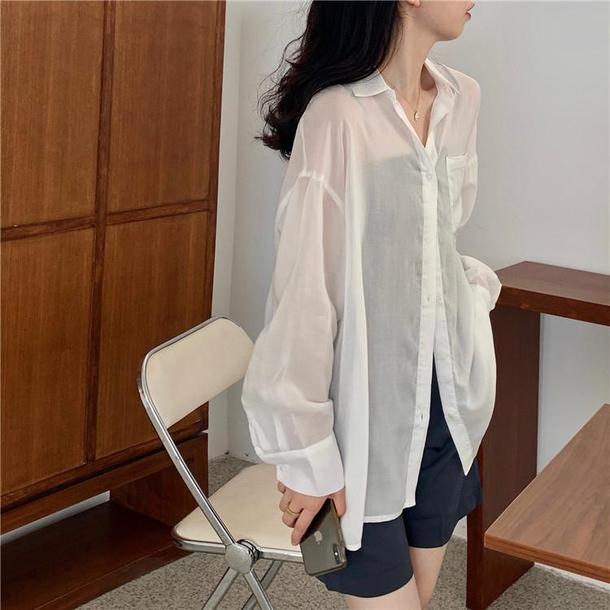 バックタイシアーブラウス 3841-画像8-韓国ファッション通販POPREA［ポップリア］