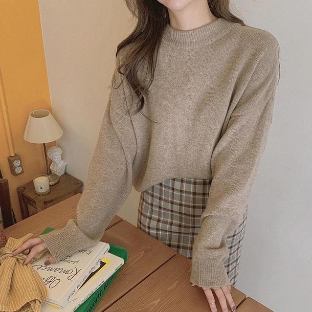 ２WAYリバーシブルニット 4061-画像9-韓国ファッション通販POPREA［ポップリア］