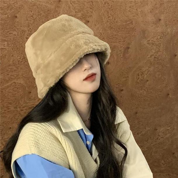 ボアバケットハット 4110-画像9-韓国ファッション通販POPREA［ポップリア］