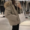 フード付きファーカラーエコダウンジャケット 4212-画像9-韓国ファッション通販POPREA［ポップリア］
