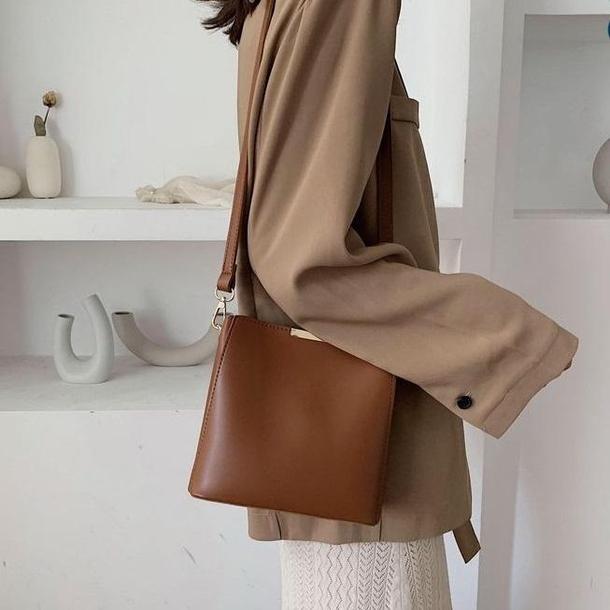 シンプルショルダーバッグ 4302-画像9-韓国ファッション通販POPREA［ポップリア］